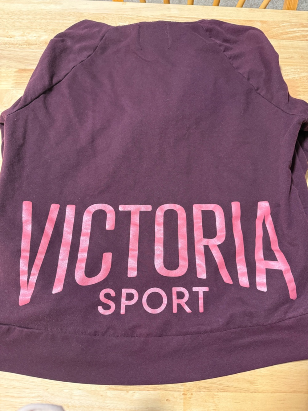 Victoria’s Secret Sport Women’s XL Full Zip Hoodie Plum